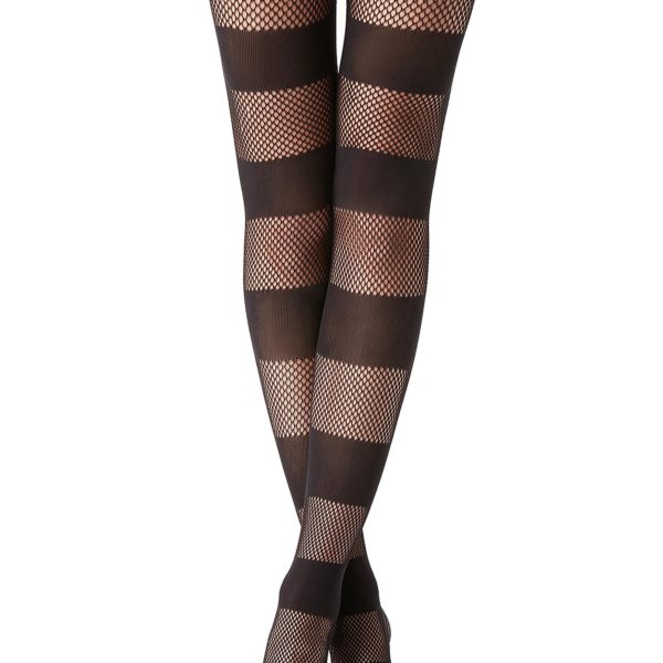 Calzedonia, necc harisnyanadrág csíkos motívummal
