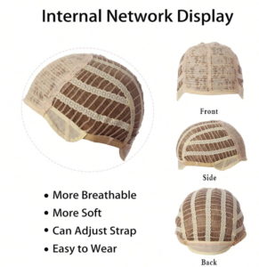 hullámos-göndör szőke paróka