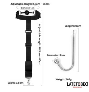 anál béklyó szett szájgolyós