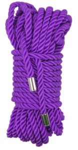 lila shibari kötél